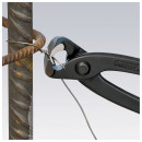 KNIPEX (99 01 200 SB) Monierzange (Rabitz- oder Flechterzange) mit Kunststoff überzogen schwarz atramentiert Thumbnail 3