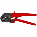 KNIPEX (97 52 10) Crimpzange auch für Zweihandbedienung mit rutschhemmenden Kunststoff-Hüllen brüniert Thumbnail 1