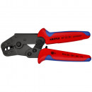 KNIPEX (97 52 20) Crimpzange kurze Bauform mit Mehrkomponenten-Hüllen brüniert Thumbnail 1