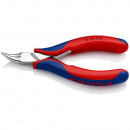 KNIPEX (35 42 115 SB) Elektronik-Greifzange mit durchgestecktem Gelenk mit Mehrkomponenten-Hüllen Thumbnail 1