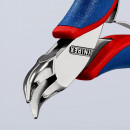 KNIPEX (35 42 115 SB) Elektronik-Greifzange mit durchgestecktem Gelenk mit Mehrkomponenten-Hüllen Thumbnail 4
