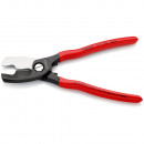 KNIPEX (95 11 200 SB) Kabelschere mit Doppelschneide mit Kunststoff überzogen brüniert Thumbnail 2