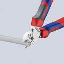 KNIPEX (14 25 160) Abisolier-Seitenschneider mit Comfort-Griffen verchromt Thumbnail 4