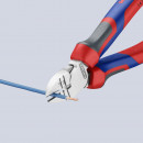 KNIPEX (14 25 160) Abisolier-Seitenschneider mit Comfort-Griffen verchromt Thumbnail 5