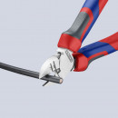 KNIPEX (14 25 160) Abisolier-Seitenschneider mit Comfort-Griffen verchromt Thumbnail 6