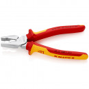 KNIPEX (02 06 200 SB) Kraft-Kombizange isoliert mit Mehrkomponenten-Hüllen, VDE-geprüft verchromt Thumbnail 2