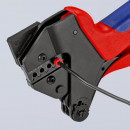 KNIPEX (97 43 200) Crimp-Systemzange für auswechselbare Crimpeinsätze mit Mehrkomponenten-Hüllen brüniert Thumbnail 7