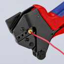 KNIPEX (97 43 200) Crimp-Systemzange für auswechselbare Crimpeinsätze mit Mehrkomponenten-Hüllen brüniert Thumbnail 9