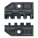 KNIPEX (97 49 04) Crimpeinsatz für unisolierte, offene Steckverbinder (2,8 + 4,8 mm Breite) Thumbnail 1