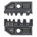 KNIPEX (97 49 08) Crimpeinsatz für isolierte + unisolierte Aderendhülsen Thumbnail 1