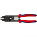 KNIPEX (97 21 215 SB) Crimpzange mit Mehrkomponenten-Hüllen schwarz lackiert Thumbnail 1