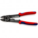 KNIPEX (97 21 215 SB) Crimpzange mit Mehrkomponenten-Hüllen schwarz lackiert Thumbnail 2