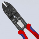 KNIPEX (97 21 215 SB) Crimpzange mit Mehrkomponenten-Hüllen schwarz lackiert Thumbnail 3