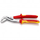 KNIPEX (88 06 250 SB) KNIPEX Alligator® Wasserpumpenzange isoliert mit Mehrkomponenten-Hüllen, VDE-geprüft verchromt Thumbnail 1