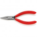 KNIPEX (37 21 125) Greifzange für Feinmechanik mit Kunststoff überzogen schwarz atramentiert Thumbnail 1