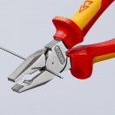 KNIPEX (02 06 180 SB) Kraft-Kombizange isoliert mit Mehrkomponenten-Hüllen, VDE-geprüft verchromt Thumbnail 5