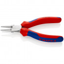 KNIPEX (22 05 140) Rundzange mit Mehrkomponenten-Hüllen verchromt Thumbnail 2