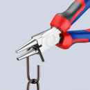 KNIPEX (22 05 160) Rundzange mit Comfort-Griffen verchromt Thumbnail 4