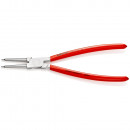 KNIPEX (44 13 J3) Sicherungsringzange für Innenringe in Bohrungen mit Kunststoff überzogen verchromt Thumbnail 2