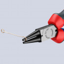 KNIPEX (22 02 140) Rundzange mit Comfort-Griffen schwarz atramentiert Thumbnail 6