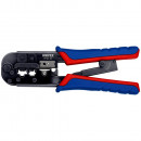KNIPEX (97 51 10 SB) Crimpzange für Westernstecker mit Mehrkomponenten-Hüllen brüniert Thumbnail 1