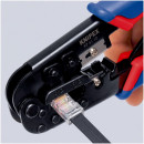 KNIPEX (97 51 10 SB) Crimpzange für Westernstecker mit Mehrkomponenten-Hüllen brüniert Thumbnail 3