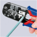 KNIPEX (97 51 10 SB) Crimpzange für Westernstecker mit Mehrkomponenten-Hüllen brüniert Thumbnail 4