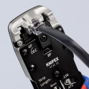 KNIPEX (97 51 12 SB) Crimpzange für Westernstecker mit Mehrkomponenten-Hüllen brüniert Thumbnail 4