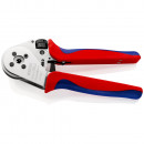 KNIPEX (97 52 65) Vierdornpresszange für gedrehte Kontakte mit Mehrkomponenten-Hüllen verchromt Thumbnail 2
