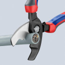 KNIPEX (95 12 200 SB) Kabelschere mit Doppelschneide mit Comfort-Griffen brüniert Thumbnail 2