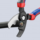 KNIPEX (95 12 200 SB) Kabelschere mit Doppelschneide mit Comfort-Griffen brüniert Thumbnail 4