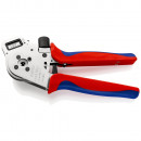 KNIPEX (97 52 65 DG) Vierdornpresszange für gedrehte Kontakte mit Mehrkomponenten-Hüllen verchromt Thumbnail 2