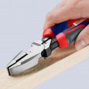 KNIPEX (09 02 240) Kraft-Kombizange "Lineman's Pliers" amerikanisches Modell mit Comfort-Griffen schwarz atramentiert Thumbnail 3