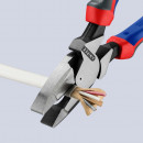 KNIPEX (09 02 240) Kraft-Kombizange "Lineman's Pliers" amerikanisches Modell mit Comfort-Griffen schwarz atramentiert Thumbnail 7