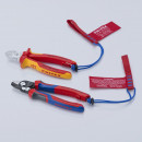 KNIPEX (95 22 165) Kabelschere mit Öffnungsfeder mit Comfort-Griffen brüniert Thumbnail 2
