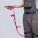 KNIPEX (95 22 165) Kabelschere mit Öffnungsfeder mit Comfort-Griffen brüniert Thumbnail 3