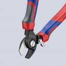 KNIPEX (95 22 165) Kabelschere mit Öffnungsfeder mit Comfort-Griffen brüniert Thumbnail 8