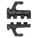 KNIPEX (97 39 05) Crimpeinsatz für unisolierte, offene Steckverbinder (4,8 + 6,3 mm Steckerbreite) Thumbnail 1