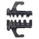 KNIPEX (97 39 08) Crimpeinsatz für isolierte + unisolierte Aderendhülsen 0,25 - 6 mm² Thumbnail 1