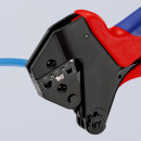 KNIPEX (97 43 200 A) Crimp-Systemzange für auswechselbare Crimpeinsätze mit Mehrkomponenten-Hüllen brüniert Thumbnail 3