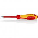 KNIPEX (98 26 15) Schraubendreher für Torx®-Schrauben isolierender Mehrkomponenten-Griff, VDE-geprüft brüniert Thumbnail 1