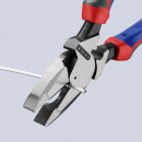 KNIPEX (09 12 240 SB) Kraft-Kombizange "Lineman's Pliers" amerikanisches Modell mit Comfort-Griffen schwarz atramentiert Thumbnail 3