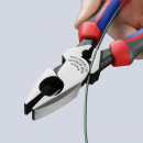KNIPEX (09 12 240) Kraft-Kombizange "Lineman's Pliers" amerikanisches Modell mit Comfort-Griffen schwarz atramentiert Thumbnail 5