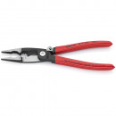 KNIPEX (13 91 200 SB) Elektro-Installationszange mit Kunststoff überzogen schwarz atramentiert Thumbnail 2