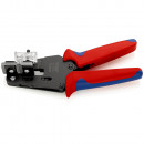 KNIPEX (12 12 14) Präzisions-Abisolierzange mit Formmessern mit Mehrkomponenten-Hüllen brüniert Thumbnail 1