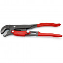 KNIPEX (83 61 010) Rohrzange S-Maul mit Schnelleinstellung mit Kunststoff überzogen grau pulverbeschichtet Thumbnail 2