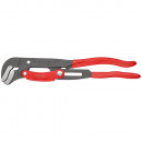 KNIPEX (83 61 015) Rohrzange S-Maul mit Schnelleinstellung mit Kunststoff überzogen grau pulverbeschichtet Thumbnail 1
