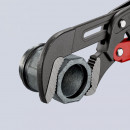 KNIPEX (83 61 015) Rohrzange S-Maul mit Schnelleinstellung mit Kunststoff überzogen grau pulverbeschichtet Thumbnail 3