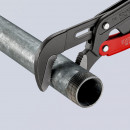 KNIPEX (83 61 015) Rohrzange S-Maul mit Schnelleinstellung mit Kunststoff überzogen grau pulverbeschichtet Thumbnail 4