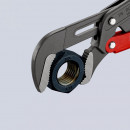 KNIPEX (83 61 015) Rohrzange S-Maul mit Schnelleinstellung mit Kunststoff überzogen grau pulverbeschichtet Thumbnail 5